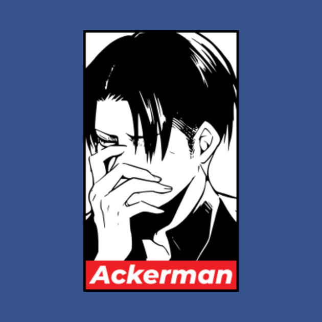 Discover Levi Attack On Titan - Ackerman - Levi Ackerman - T-Shirt