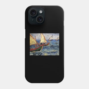 Abstrac Art Fisherman Phone Case