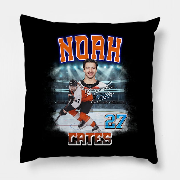 Noah Cates Pillow by Rakuten Art