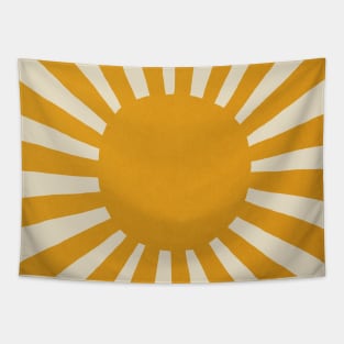 Retro sunrise Tapestry