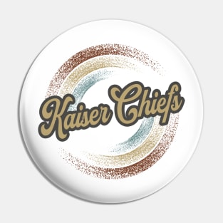 Kaiser Chiefs Circular Fade Pin