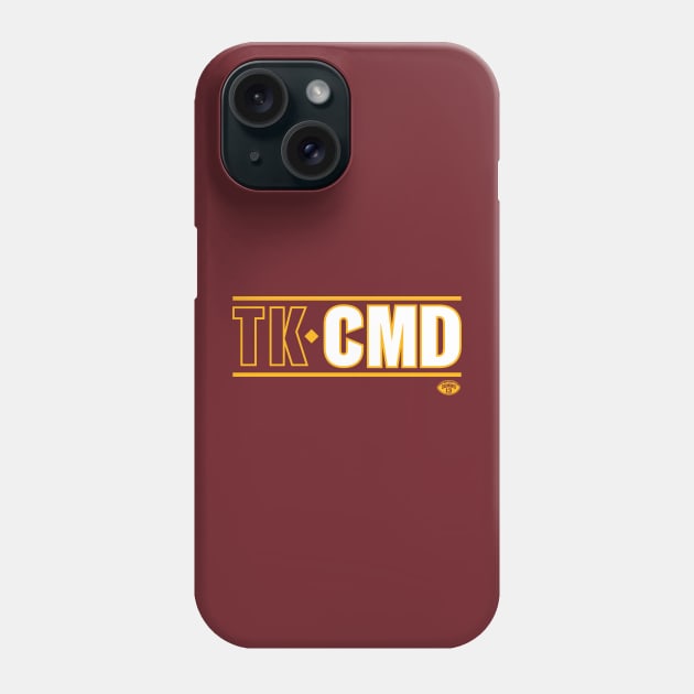 TK CMD Burgundy Shirt Version Phone Case by Summo13