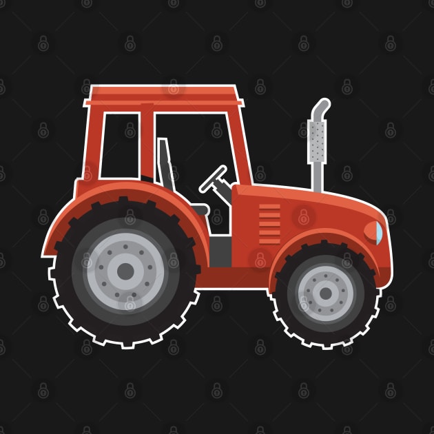 Tractor Farmer by Shirtbubble