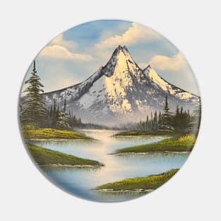 Mountain Stream Pin