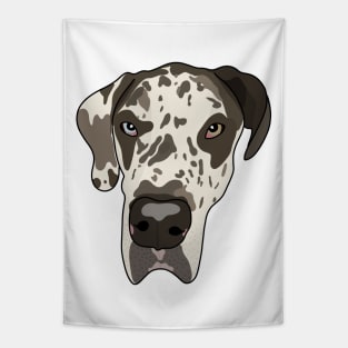 Dalmatian Face Tapestry