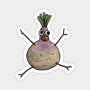 Chicken Run Turnip Magnet