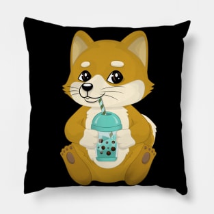 Doge Bubble Tea Pillow