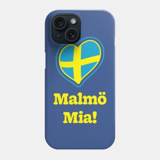 Malmö Mia! Funny Swedish Pop Group Euro Music Competition 2024 Phone Case