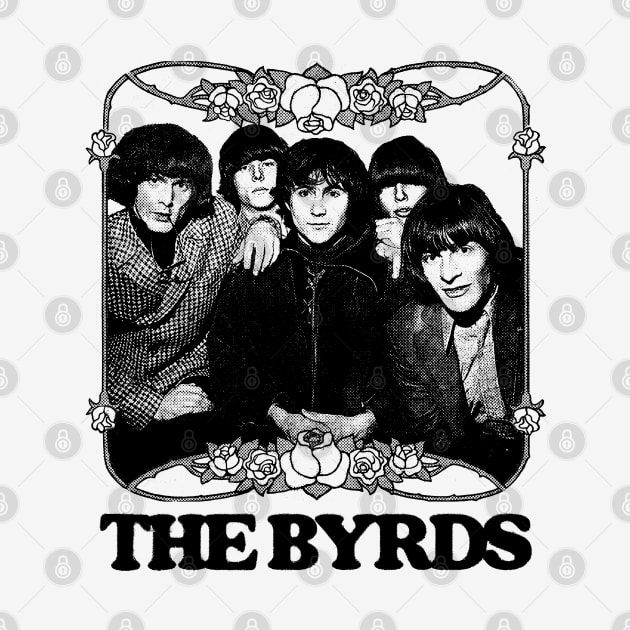 The Byrds • • Retro Style Fan Art Design by unknown_pleasures