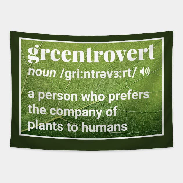 Greentrovert Tapestry by sqwear