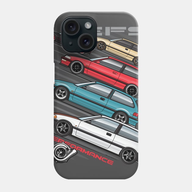 EFNine Stances Phone Case by JRCustoms44