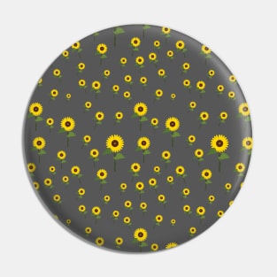 Sunflower flower pattern Pin