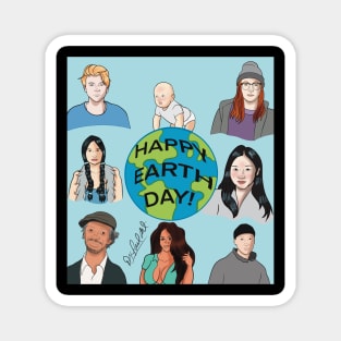 Happy Earth Day Magnet