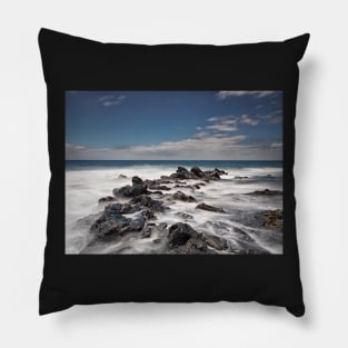 Mist and Rocks Pillow