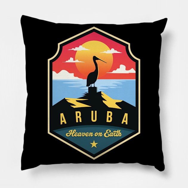 Aruba Pillow by NeedsFulfilled