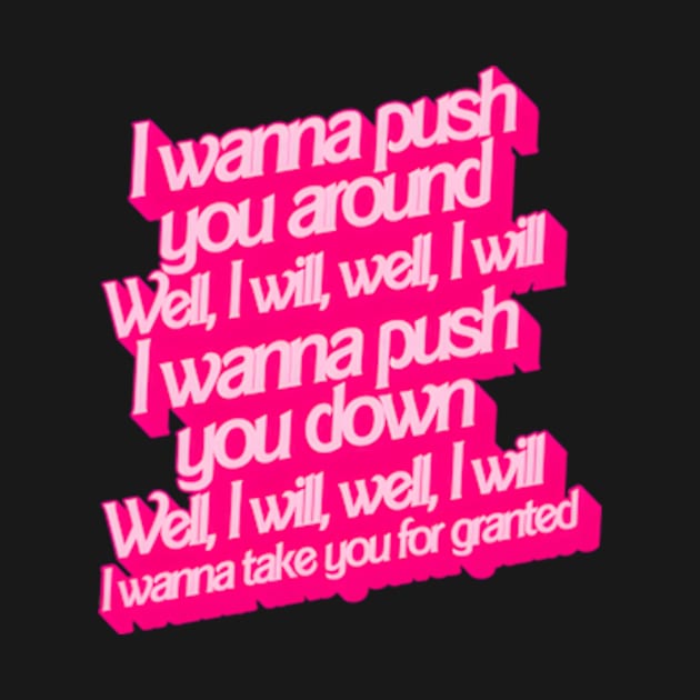 I Wanna Push You Around - Ken Serenade by Lonacrumton