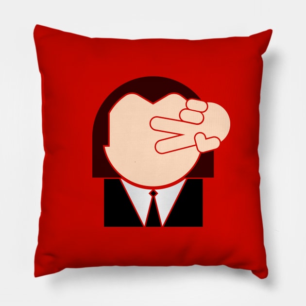 Vincent Vega Pillow by nevens