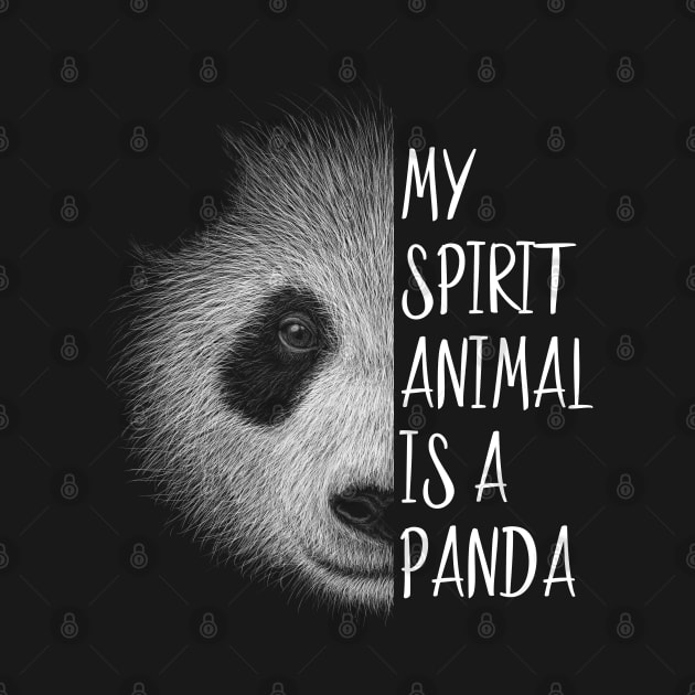 Panda My Spirit Animal | Inspired Pencil Art Panda-Bear by SkizzenMonster