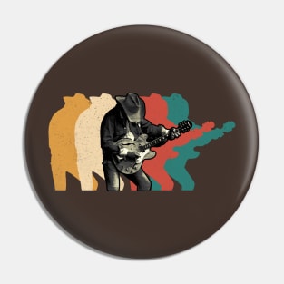 Rainbow Dwight Yoakam Classic Pin