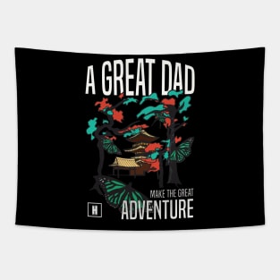 a great dad make great adventure recolor 06 Tapestry