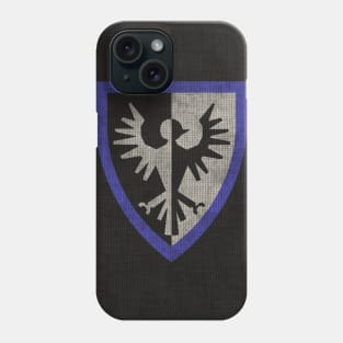 Bricks 4 - Black Falcons (Blue) Phone Case