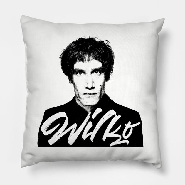 Wilko Johnson \/\ Retro Style Fan Design Pillow by DankFutura