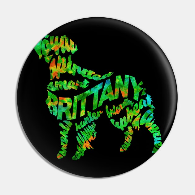 Brittany Spaniel Pin by inspirowl