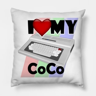 I love my CoCo background Pillow