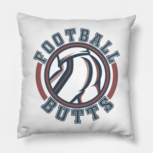 Football butts Pillow