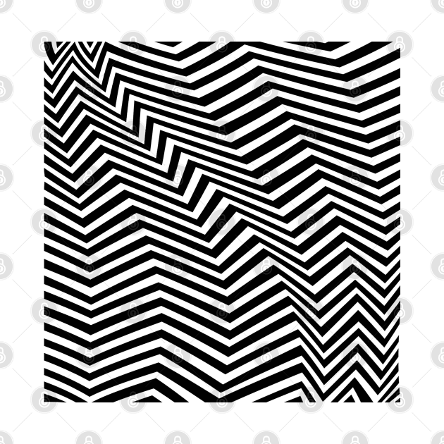 Curved Op-art ZigZag by arkitekta