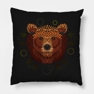 Bear Face Pillow