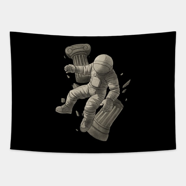 Greek Marble Astronaut by Tobe Fonseca Tapestry by Tobe_Fonseca