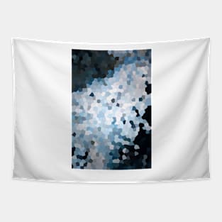 Darkness Meets Light Geometric Tapestry