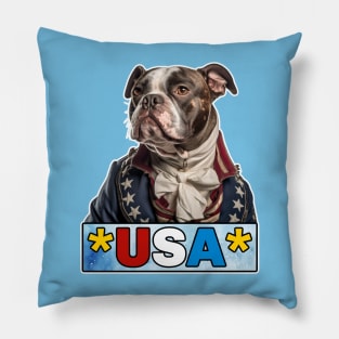 American Bully USA II Pillow