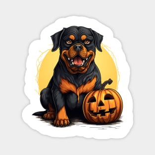 Halloween Rottweiler Dog #4 Magnet