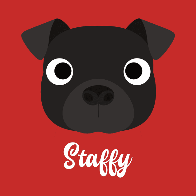 Staffy - Staffordshire Bull Terrier by DoggyStyles