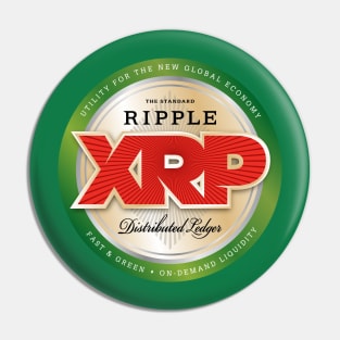 XRP Beer Label Pin