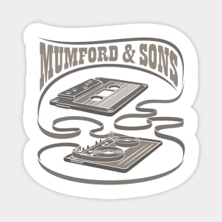 Mumford & Sons Exposed Cassette Magnet