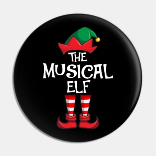 Musical Elf Matching Family Christmas Music Pin