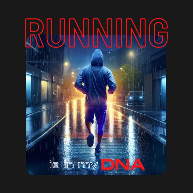 Running Is In My Dna by PD-Store