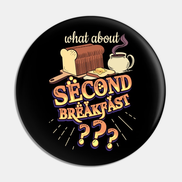 Second Breakfast Pin by Milmino