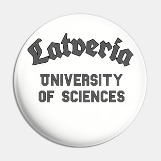 Latveria University (grey) Pin
