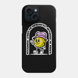 Optimism is strength Phone Case