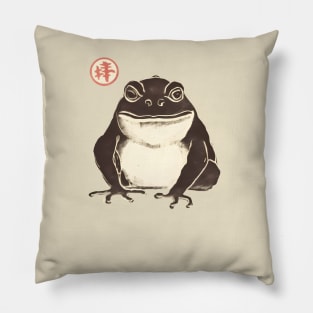 Japanese Frog Pillow