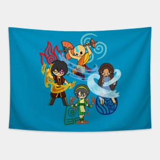 Elemental Team Tapestry