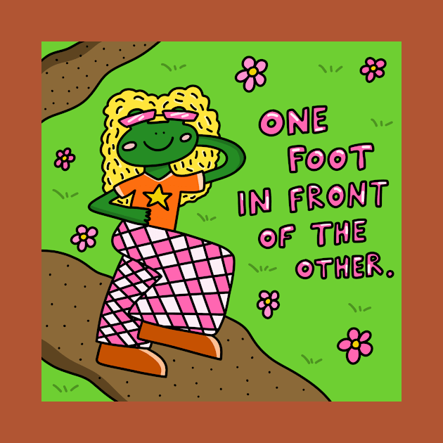 One foot in front of the other by joyfulsmolthings