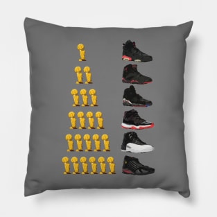 6 RINGS - pixeleted Pillow