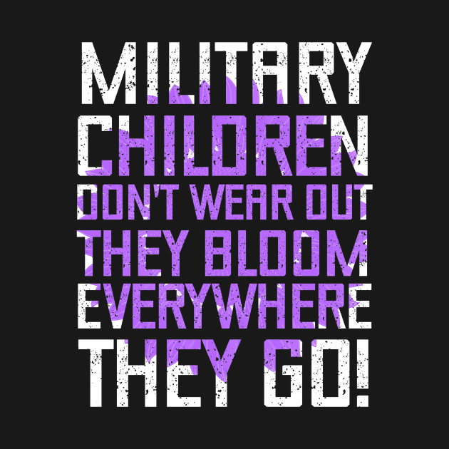 Purple Up For Military Kids - Month of the Military Child 2023 by PraiseArts 