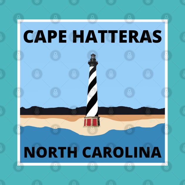 Cape Hatteras Lighthouse Beach by Trent Tides