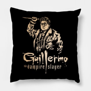 Guillermo the Vampire Slayer Pillow